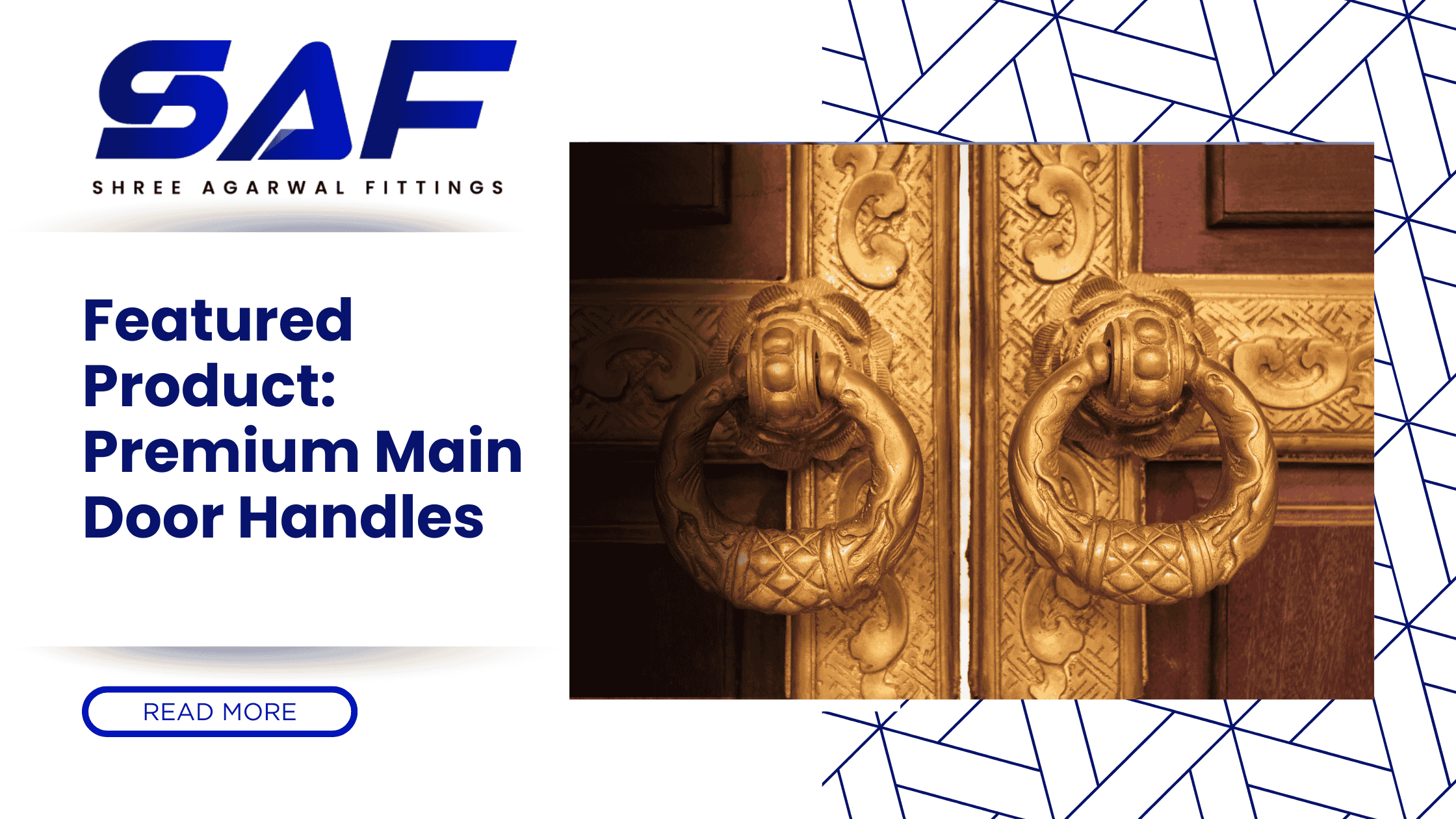 Featured Product: Premium Main Door Handles 