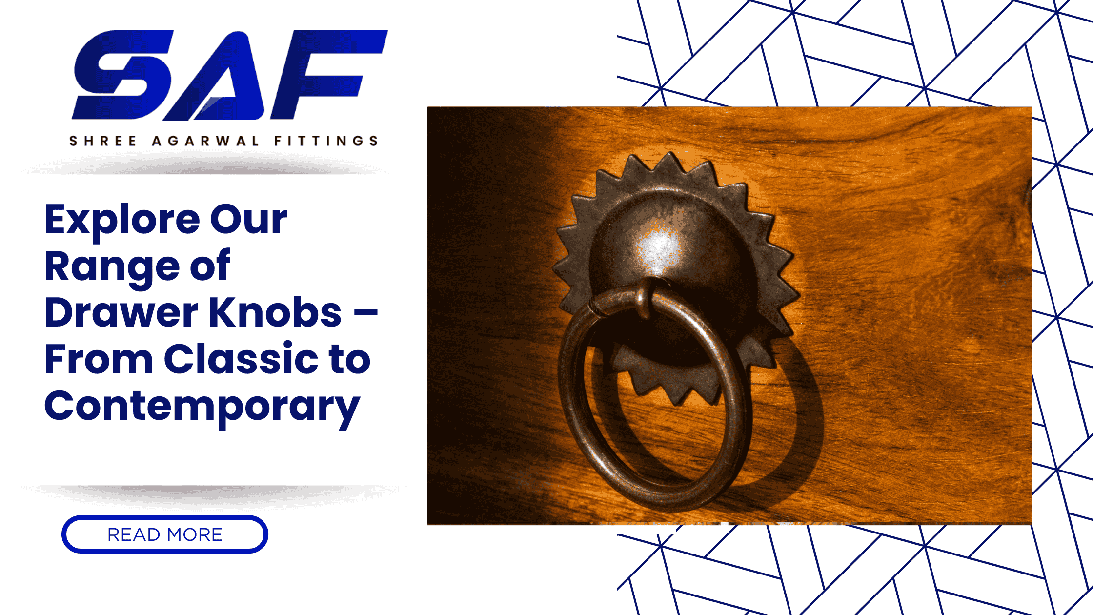 Explore Our Range of Drawer Knobs – From Classic to Contemporary